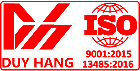 Logo găng tay y tế Duy Hàng có Iso